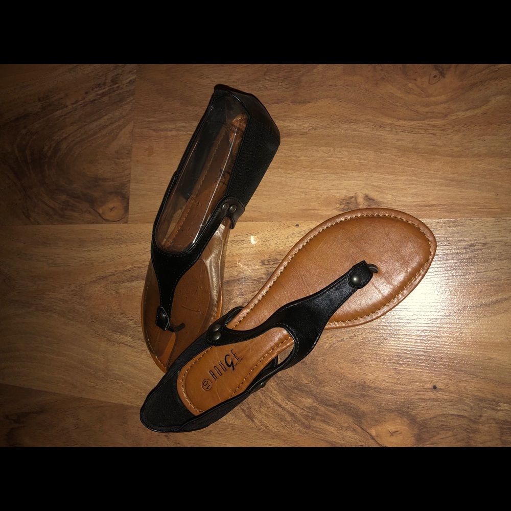 Black sandals